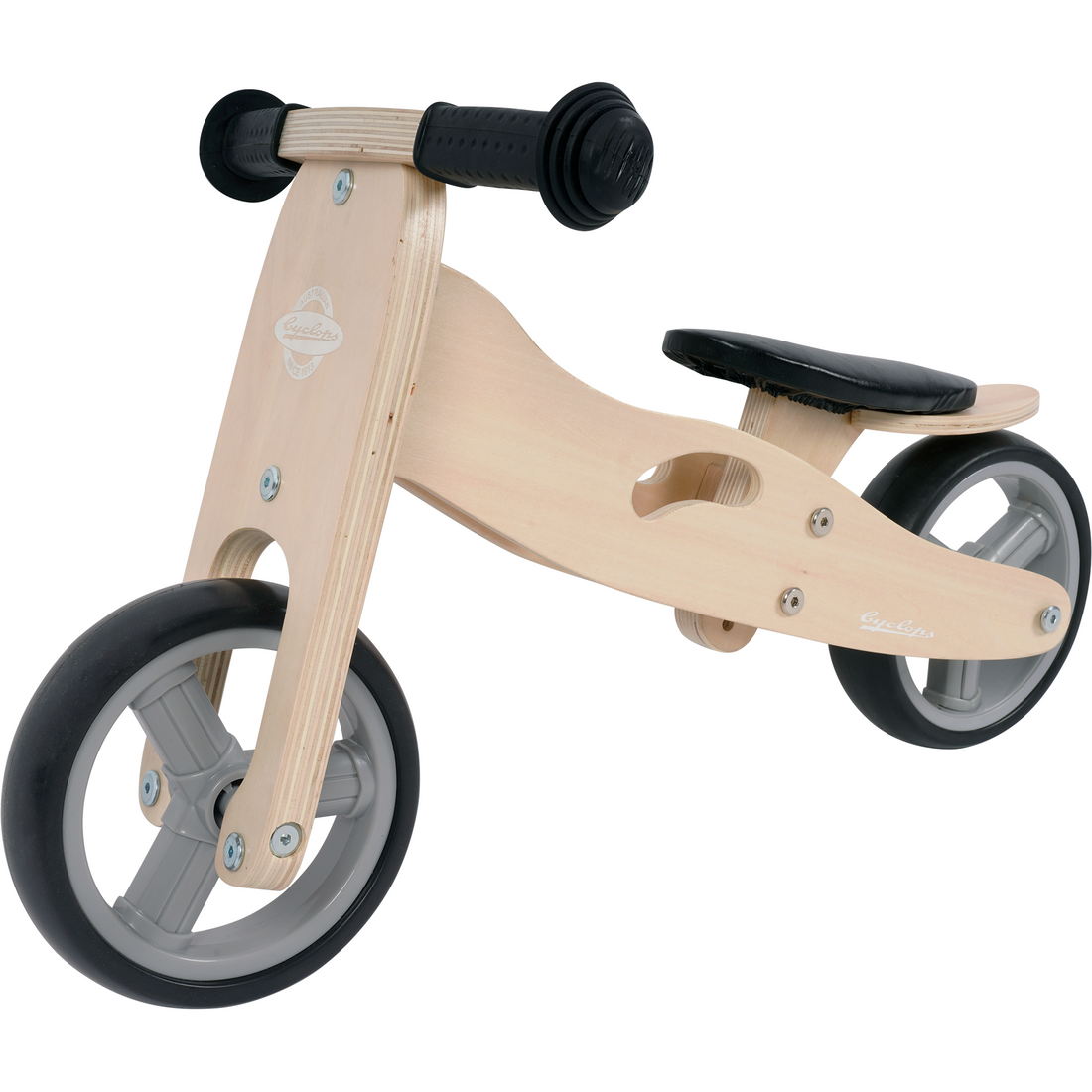 Wooden 3 online wheel balance bike